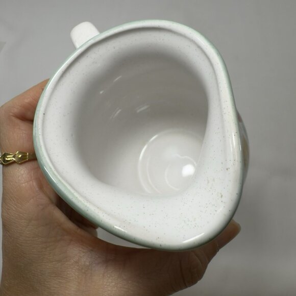 Vintage Retired International Tableworks Creamer Sweet Bounty Stoneware Fruit - Picture 5 of 12